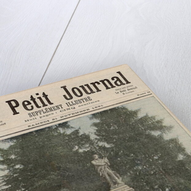 Monument to Gambetta at Ville-d'Avray by Fortune Louis & Meyer Henri Meaulle