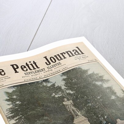 Monument to Gambetta at Ville-d'Avray by Fortune Louis & Meyer Henri Meaulle