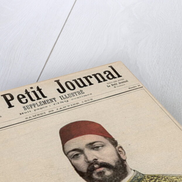 Twefik Pasha Khedive of Egypt, died in Cairo, 7th January by French School