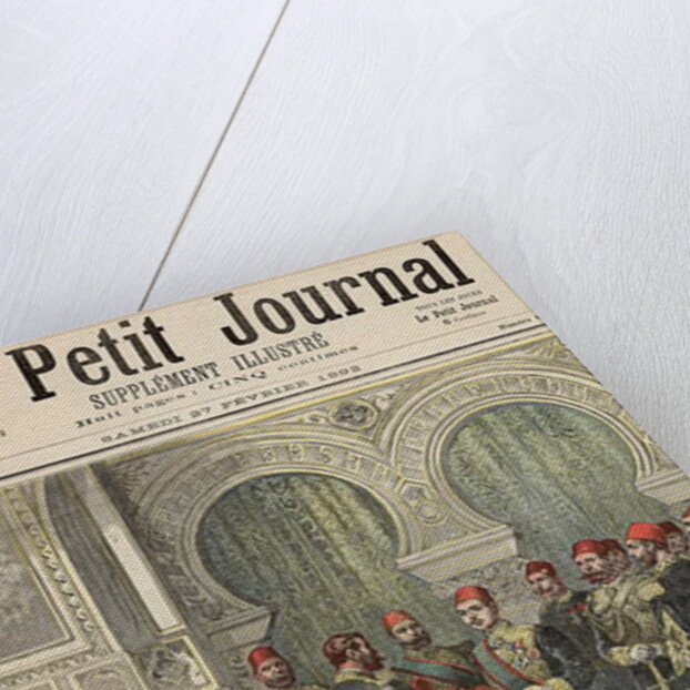 Return of the Grand Cordon of the Legion of Honour to the New Khedive of Egypt by Henri Meyer