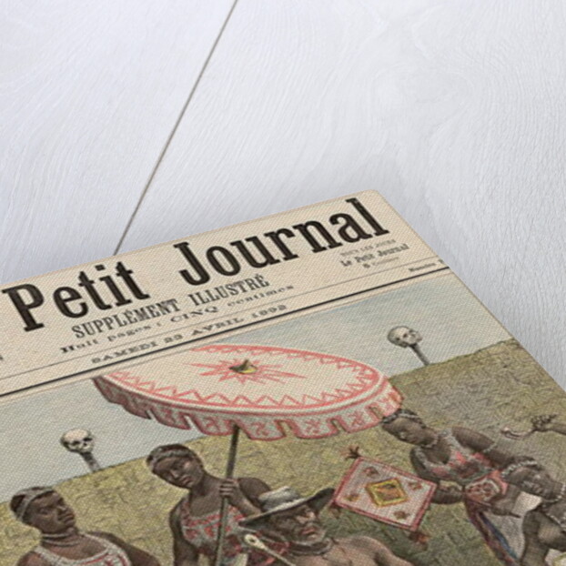 Behanzin King of Dahomey by Fortune Louis & Meyer Henri Meaulle