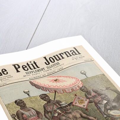 Behanzin King of Dahomey by Fortune Louis & Meyer Henri Meaulle