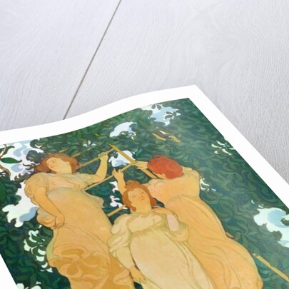 The Ladder in the Foliage, 1892 by Maurice Denis