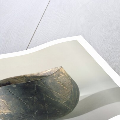 Vessel with a ribbon-style decoration, Danubian Neolithic by Prehistoric Prehistoric