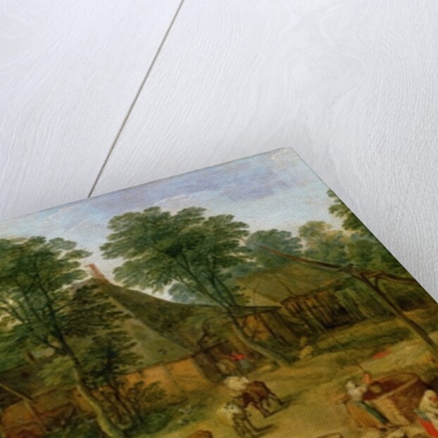 The Farmyard by Jan the Younger Brueghel