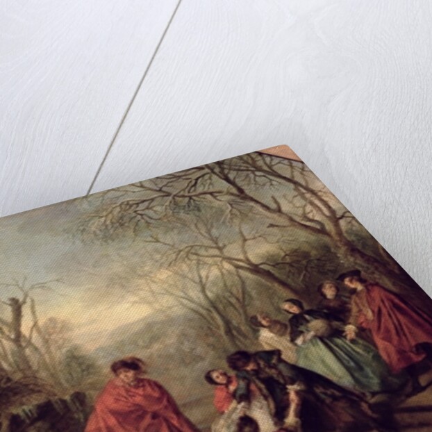 Winter, 1738 by Nicolas Lancret