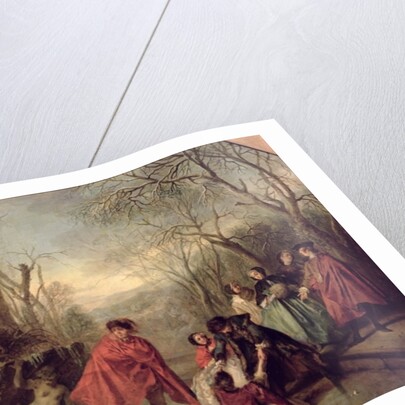 Winter, 1738 by Nicolas Lancret