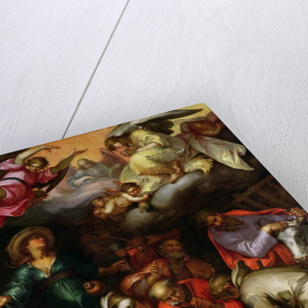 Adoration of the Shepherds, 1612 by Abraham Bloemaert