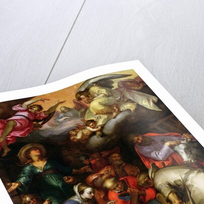 Adoration of the Shepherds, 1612 by Abraham Bloemaert