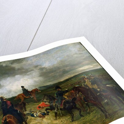 17th June 1815, 7 O'Clock, 1869 by John Lewis Brown