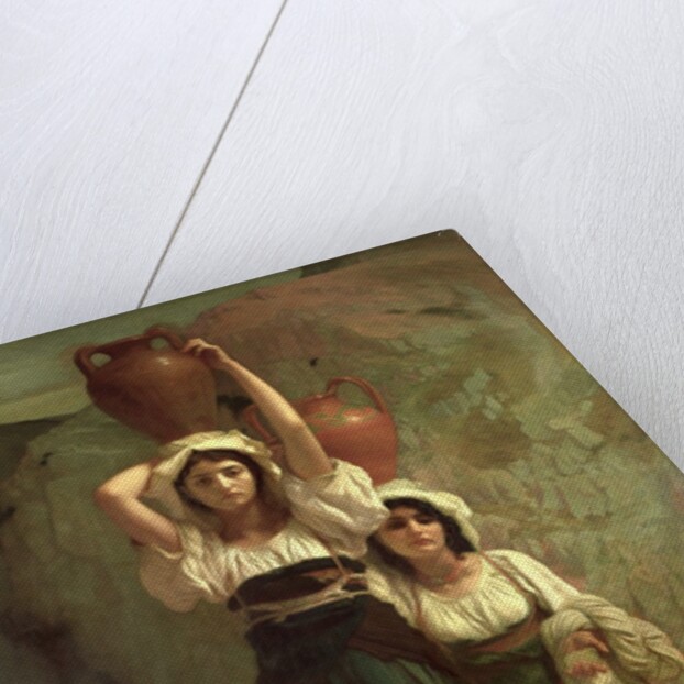 The Girls of Alvito, 1855 by Antoine Auguste Ernest Herbert or Hebert