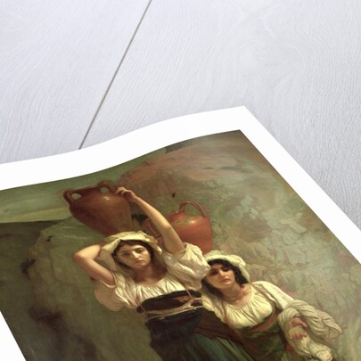 The Girls of Alvito, 1855 by Antoine Auguste Ernest Herbert or Hebert