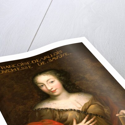 Francoise-Madeleine d'Orleans Duchess of Savoy by French School