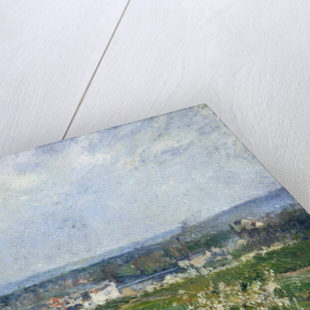 Landscape in Pontoise, 1877 by Camille Pissarro