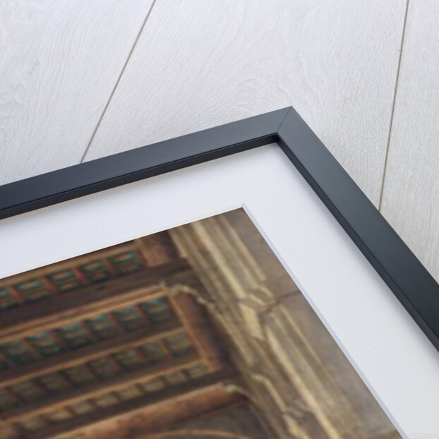 Interior of the Mosque of El Mooristan in Cairo by Adrien Dauzats