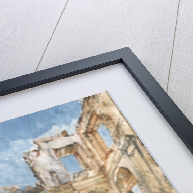 The Chateau de Saint-Cloud after the Fire by Pierre Tetar van Elven