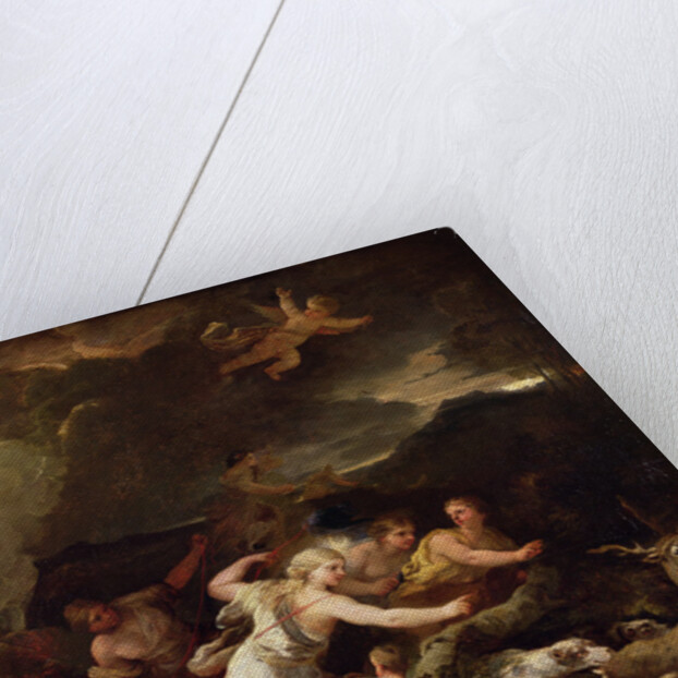 The Hunt of Diana by Luca (studio of) Giordano