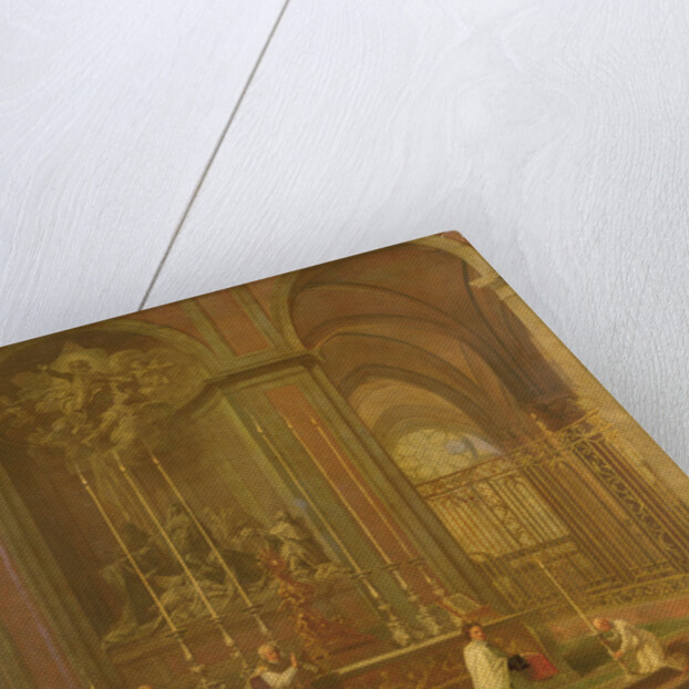 The Mass of Canon Antoine de La Porte or, The Altar of Notre Dame, 1708-10 by Jean-Baptiste Jouvenet