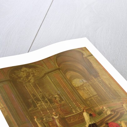 The Mass of Canon Antoine de La Porte or, The Altar of Notre Dame, 1708-10 by Jean-Baptiste Jouvenet