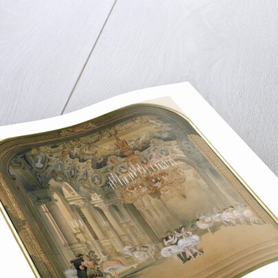 The Foyer of the Opera during the Interval by French School