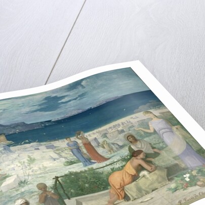 The Greek Colony, Marseille, 1869 by Pierre Puvis de Chavannes