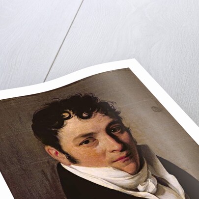 Portrait of a man, presumed to be Pierre Jean Garat by Louis Leopold Boilly