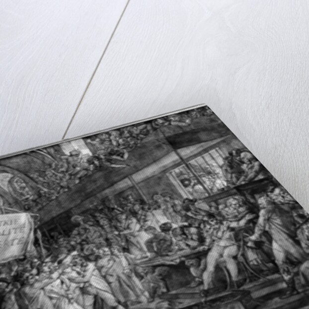 The People of Paris storm the Tuileries on 10 August, 1792 by Francois Pascal Simon Baron Gerard