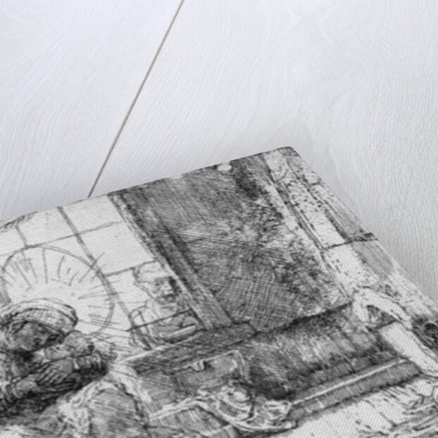 The Holy Family with a cat, 1654 by Rembrandt Harmensz. van Rijn