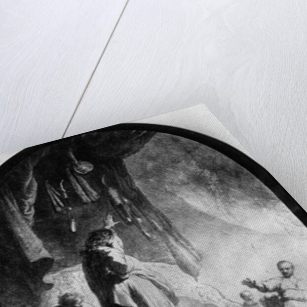 The Great Raising of Lazarus by Rembrandt Harmensz. van Rijn