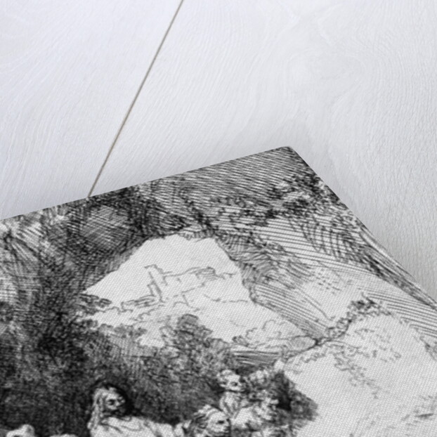 The Small Raising of Lazarus, 1644 by Rembrandt Harmensz. van Rijn