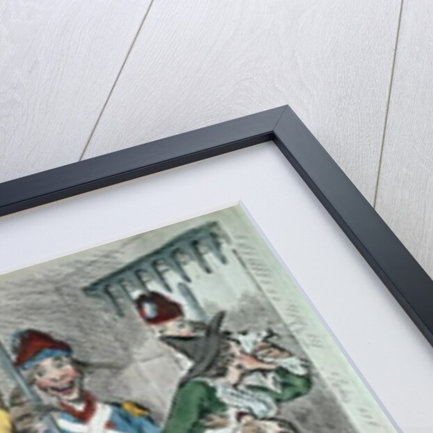 Louis XVI Taking Leave of his Wife and Family, 1793 by James Gillray