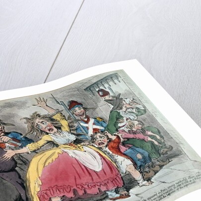 Louis XVI Taking Leave of his Wife and Family, 1793 by James Gillray