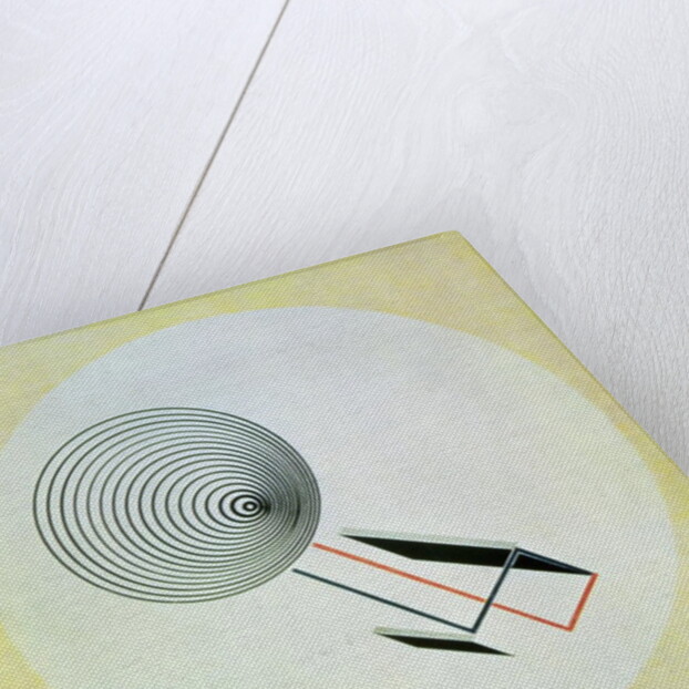 Proun 93, 1924 by Eliezer Markowich Lissitzky