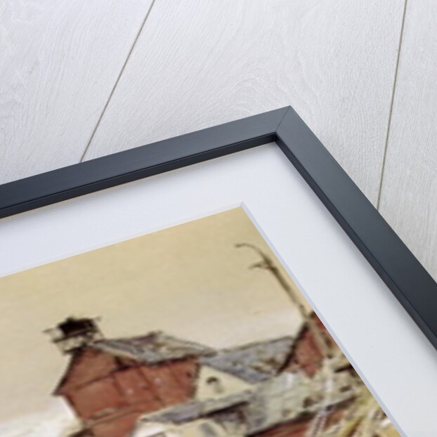 Craters at Ham-Saint-Quentin by Francois Flameng