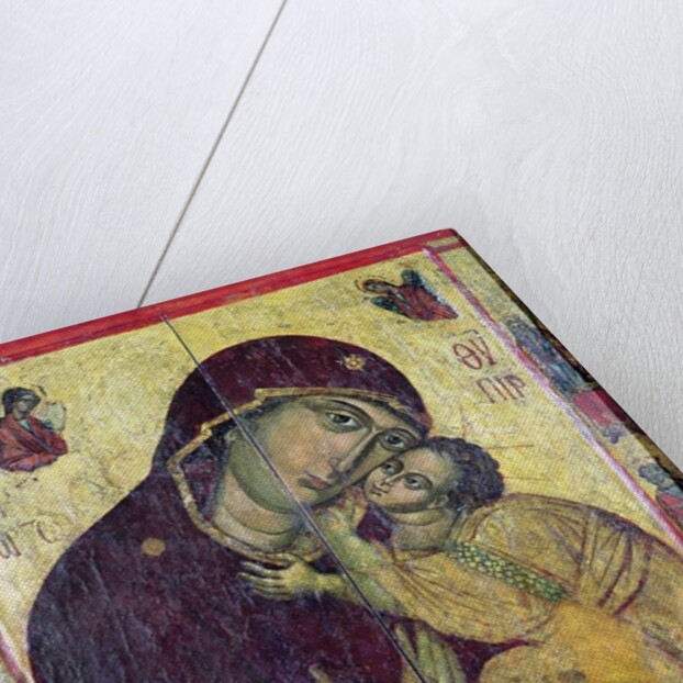 The Virgin Eleousa by Byzantine Byzantine