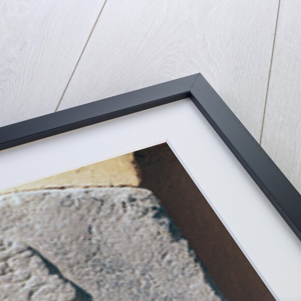 Orthostat depicting a soldier from the Palace of Kapara, King of Guzama, Tell Halaf, Syria by Aramaean