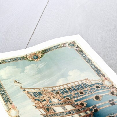 The Aftercastle of 'Le Soleil Royal' by Jean I Berain