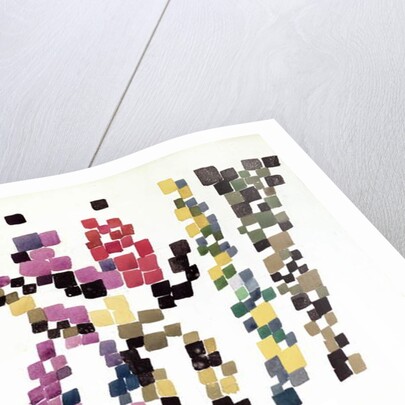 Squares Representing a Group of People, 1920 by Sophie Taeuber-Arp