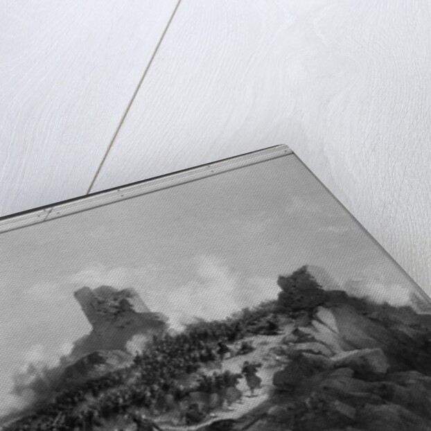 Taking of Laghouat by General Pelissier on the 4th December 1852, 1853 by Jean Adolphe Beauce