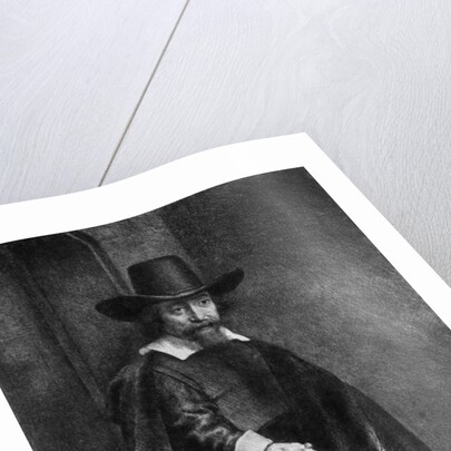 Ephraim Bonus, known as 'The Jew with the Banister' 1647 by Rembrandt Harmensz. van Rijn