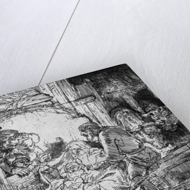 Nativity, 1654 by Rembrandt Harmensz. van Rijn