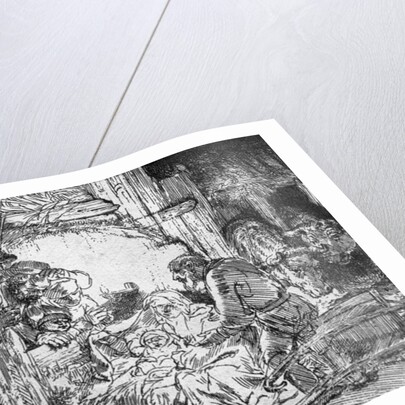 Nativity, 1654 by Rembrandt Harmensz. van Rijn