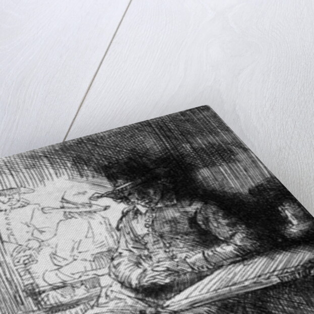 Kolf game, 1654 by Rembrandt Harmensz. van Rijn