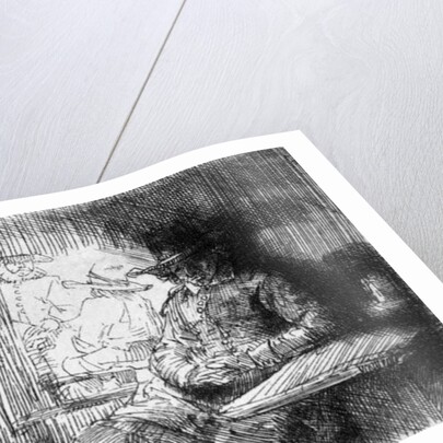 Kolf game, 1654 by Rembrandt Harmensz. van Rijn