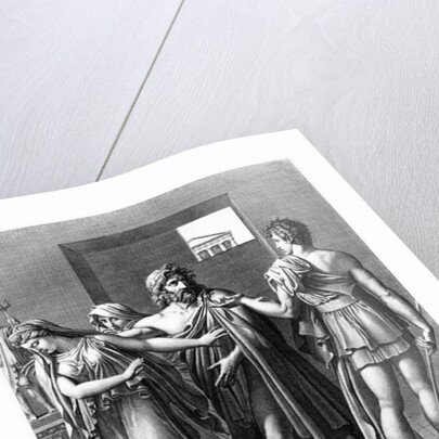 Phaedra, Theseus and Hippolytus by Anne Louis Girodet de Roucy-Trioson