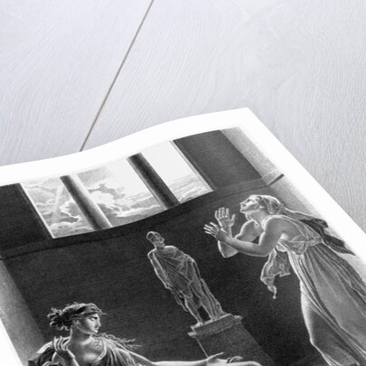 Phaedra and Oenone by Anne Louis Girodet de Roucy-Trioson