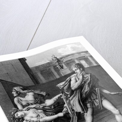 Phaedra, Oenone and Hippolytus by Anne Louis Girodet de Roucy-Trioson