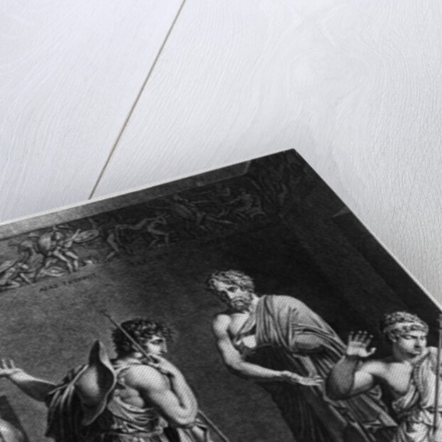 Orestes and Pyrrhus by Anne Louis Girodet de Roucy-Trioson