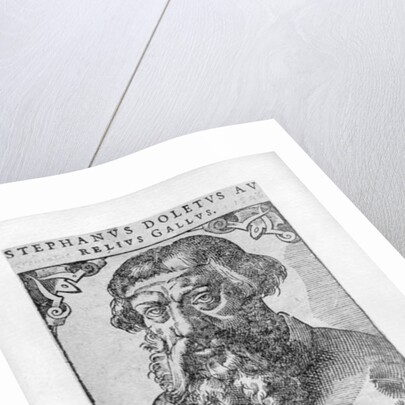 Etienne Dolet 1546 by French School