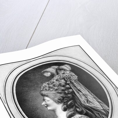 Louise Contat de Parny in the role of Suzanne by French School